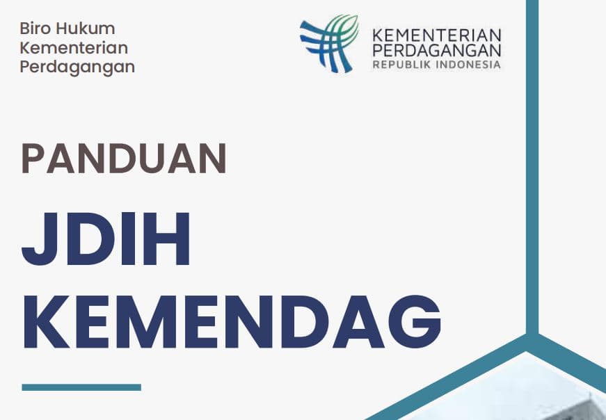 PANDUAN JDIH-KEMENDAG