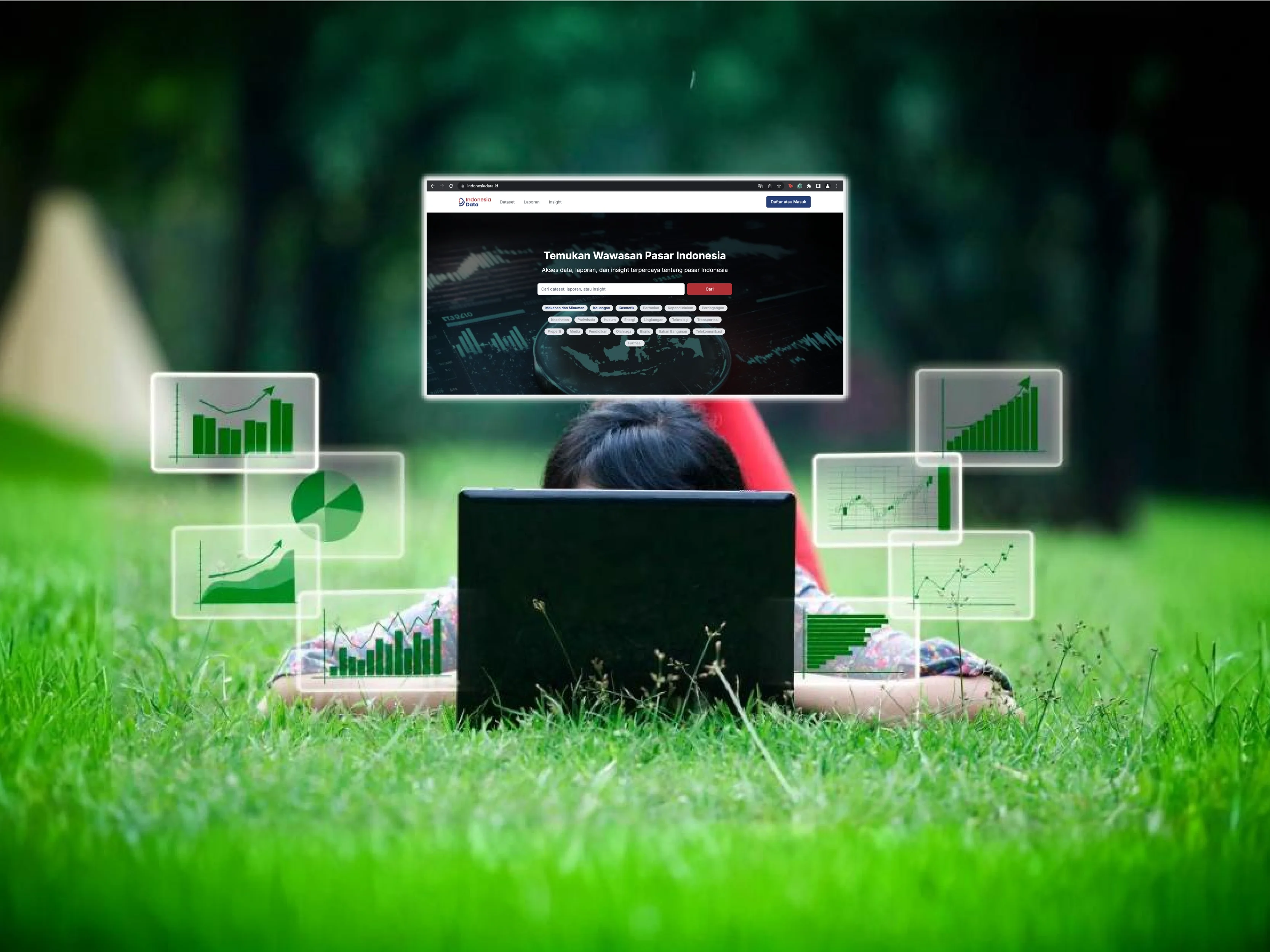 Interaksi dengan Teknologi semakin mudah dengan Indonesia Data