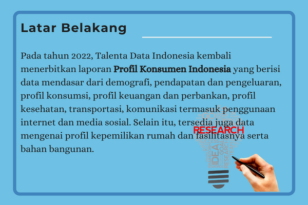Profil Konsumen Indonesia 2022 - Latar Belakang