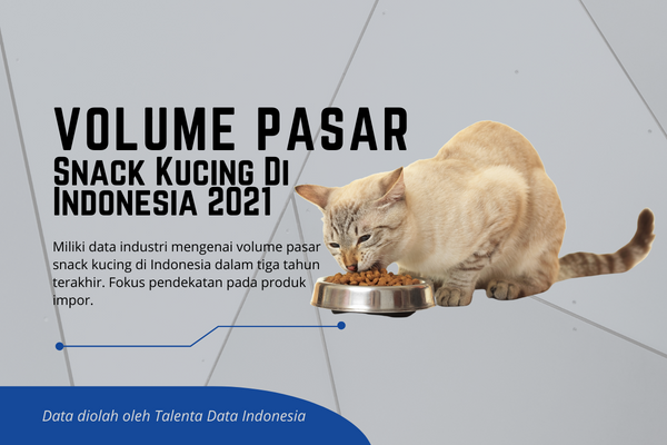 Volume Pasar Snack Kucing di Indonesia 2021 - Sampul